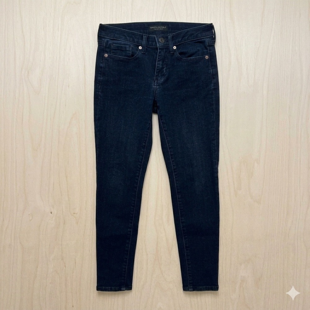Banana Republic Layla Skinny Jeans Dark Wash Denim 25P